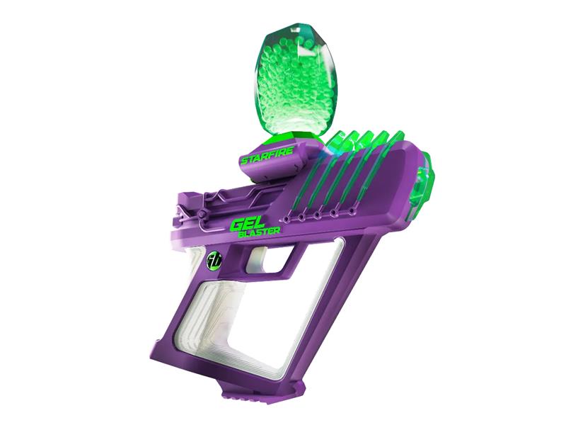 Dětská pistole GEL BLASTER STARFIRE Glow in the dark na vodní kuličky