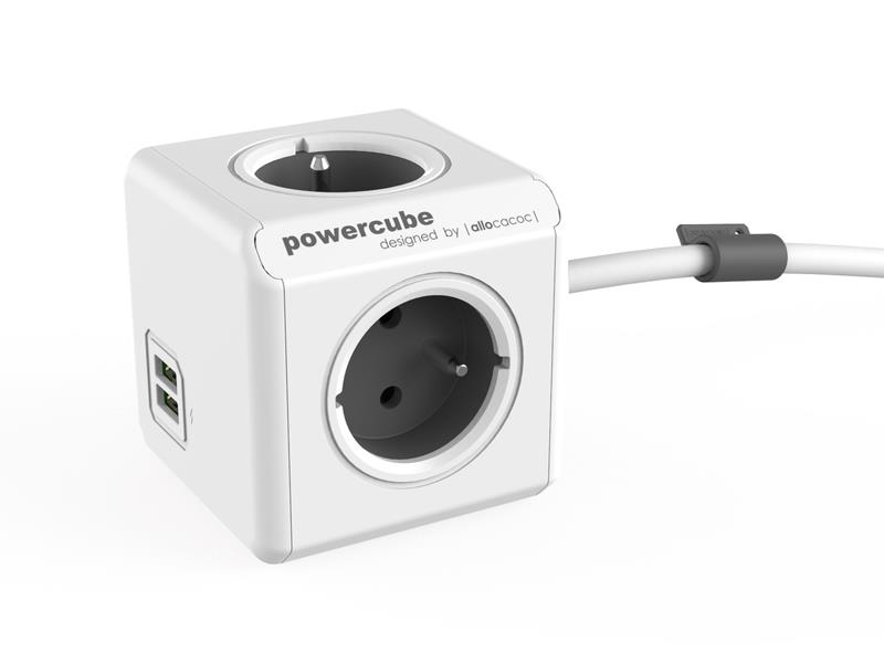 PowerCube Extended USB Grey