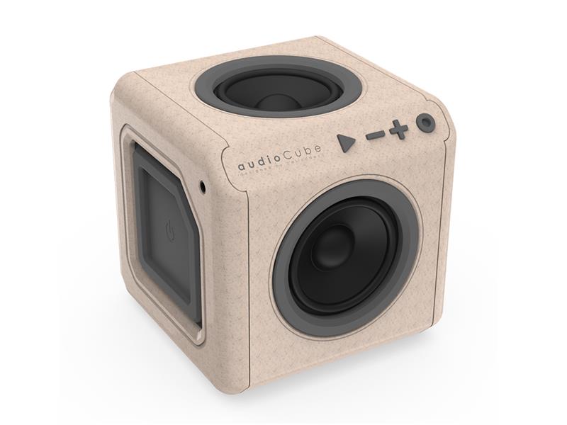 Reproduktor Bluetooth AudioCube Portable Wood