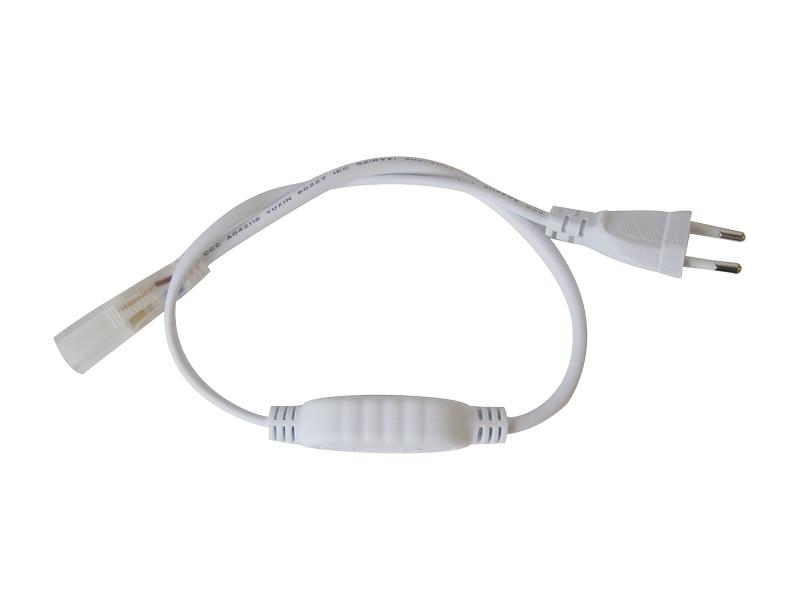 Flexo šnúra PVC pre LED pásik 5050, 230V, 3m