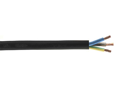 Kabel NKT H05RR-F 3G1.5 1m