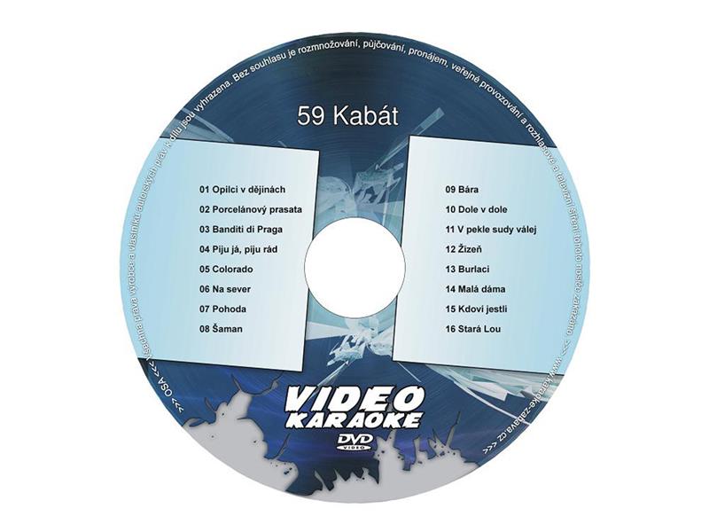 Karaoke DVD Kabát