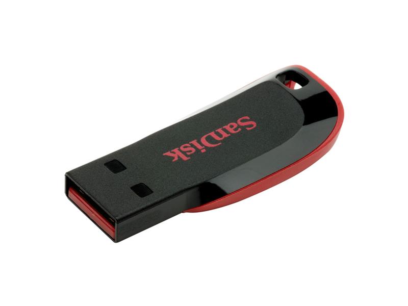 Flash disk SANDISK USB 32GB CRUZER BLADE černo-červená