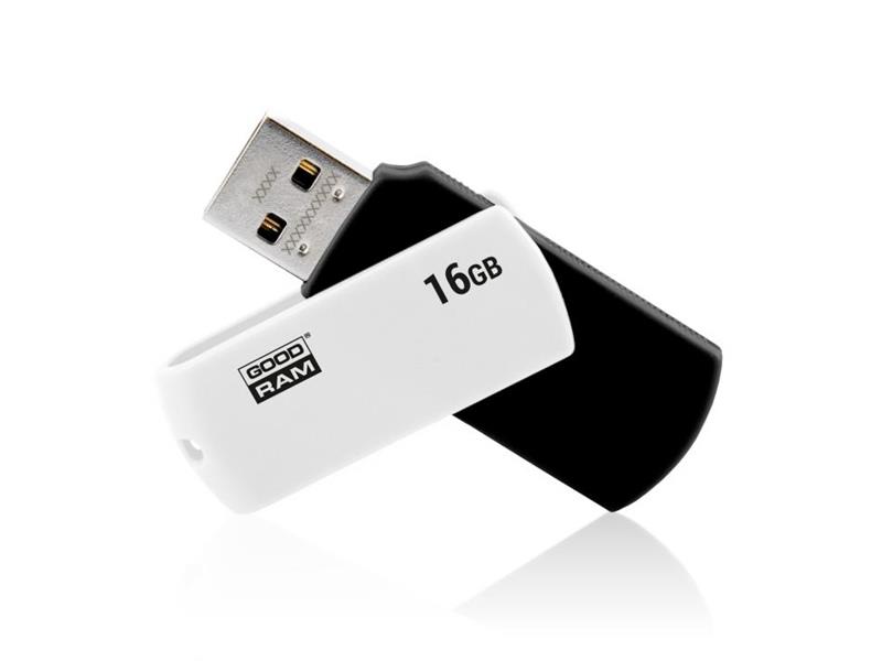 Flash disk GOODRAM USB 2.0 16GB bíločerná