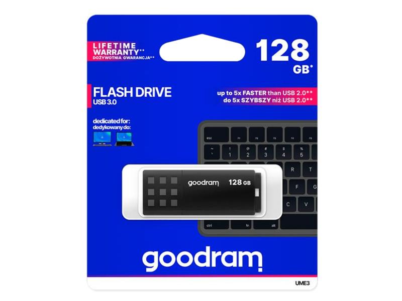 Flash disk GOODRAM USB 3.0 128GB černá