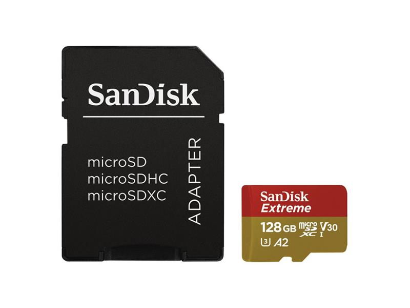 Karta paměťová SANDISK 183506 micro SDXC 128GB s adaptérem