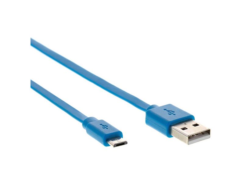 Kabel SENCOR SCO 512-010 USB/Micro USB modrý