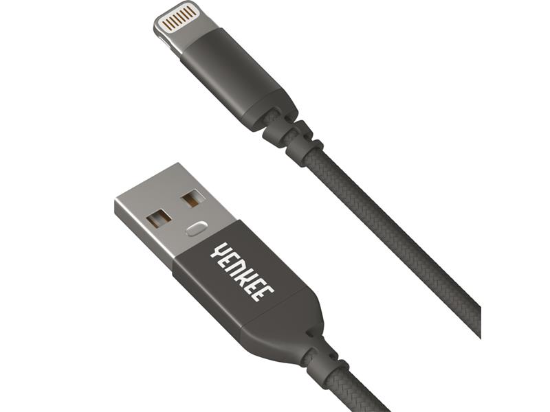 Kabel YENKEE YCU 611 BK USB/Lightning 1m černý