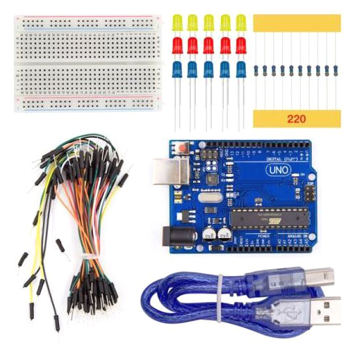 Arduino UNO R3, Basic Kit