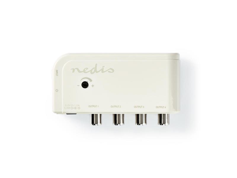 Anténní zesilovač NEDIS SAMP40045WT 10 dB 4 výstupy