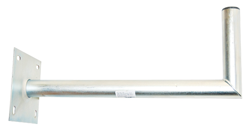 Anténní držák 50 na zeď se základnou 16x16 průměr 42mm výška 16cm žár.
