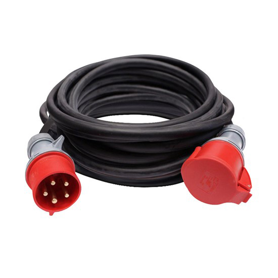 Prodlužovací kabel 400V 15m SOLIGHT PS62-16A - rozbaleno - roztržený obal