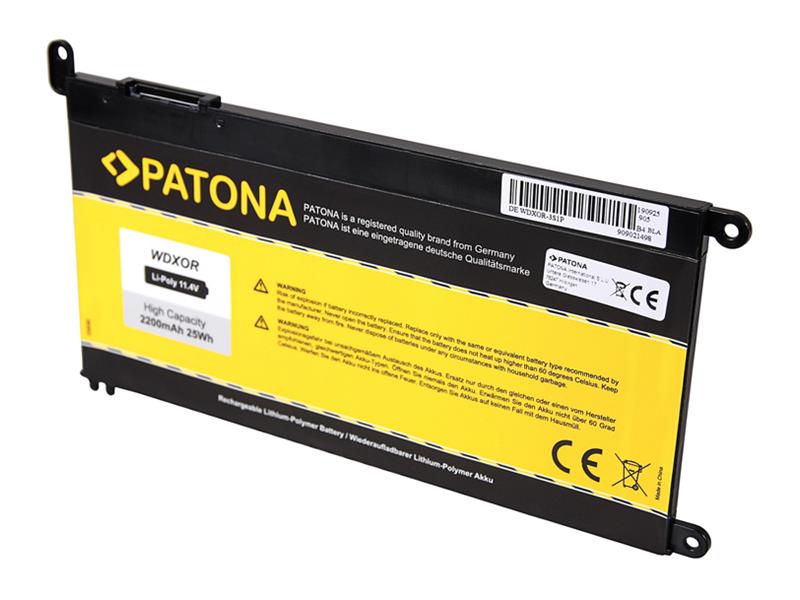 Baterie pro notebooky Dell Inspiron 15 5568/13 5368 3400mAh Li-Pol 11,4V PATONA PT2835 - rozbaleno