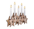 Vánoční svícny a svíčky