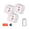 Smart zásuvka IMMAX NEO 07762C WiFi Tuya sada 3ks - 1