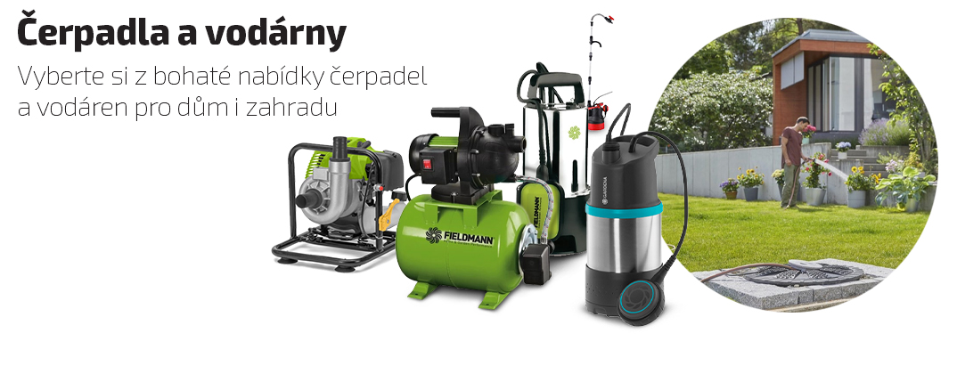 Čerpadla a vodárny