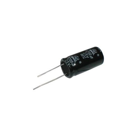 Kondenzátor elektrolytický 150uF; 400VDC; Ø18x31,5mm; ±20%