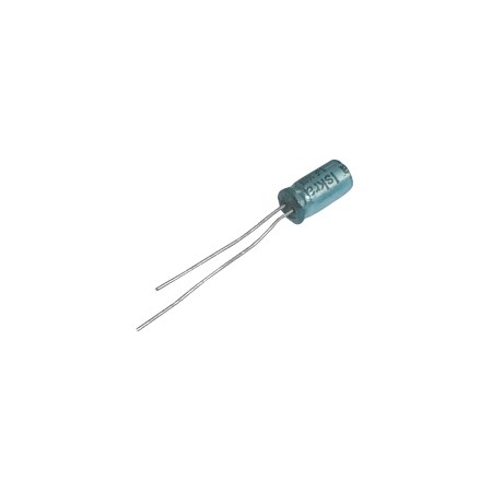 Electrolytic capacitor   1M/100V 6x12-2.5   rad.C