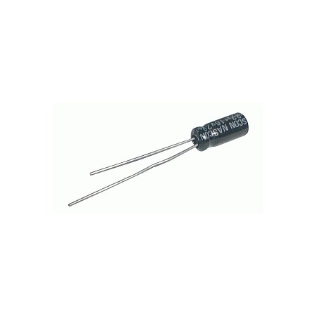 Electrolytic capacitor   1M/50V 5x12-2.5    rad.C
