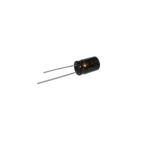 Electrolytic capacitor   4M7/350V 10x16-5  105*C  rad. C