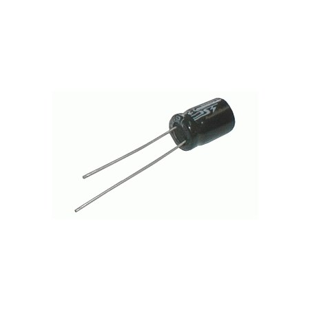 Kondenzátor elektrolytický   1M/400V 8x12-3.5  105*C  rad. C
