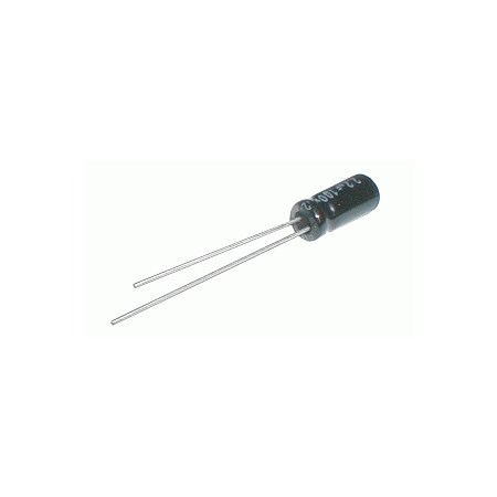 Electrolytic capacitor   4M7/50V 5x11-2.5   105°