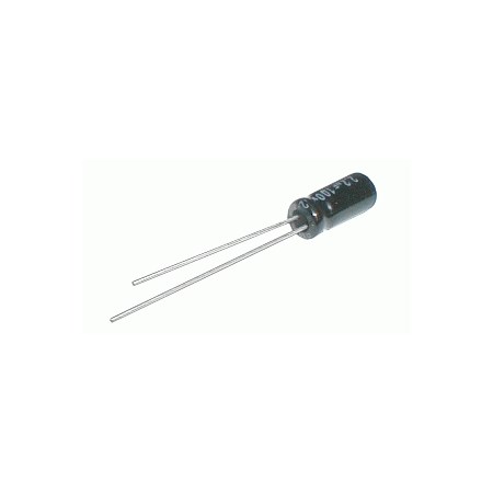 Electrolytic capacitor   4M7/100V 5x11-2.5 105*C  rad.C