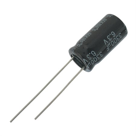Electrolytic capacitor   3G3/6,3V 10x20  105°
