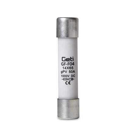 Fuse GETI GF-F04 for photovoltaic systems 50A/1000V DC