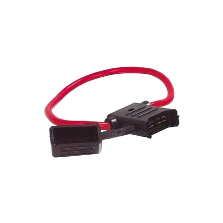 Fuse holder for car fuse 19x12mm with cover