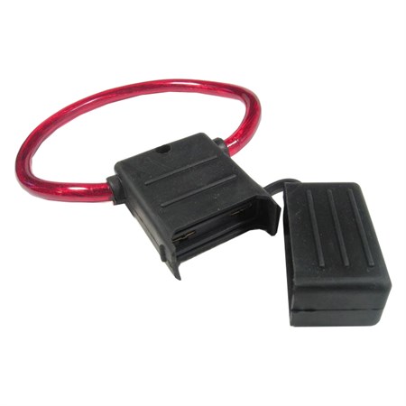 Fuse holder for maxi fuse - 29x22mm with cap