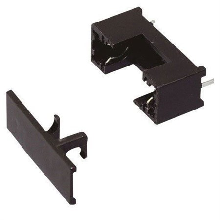 Fuse-clip (printed circuit) 5x20mm with cover II.