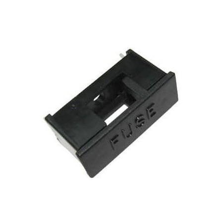 Fuse-clip (printed circuit) 5x20mm with cover II.