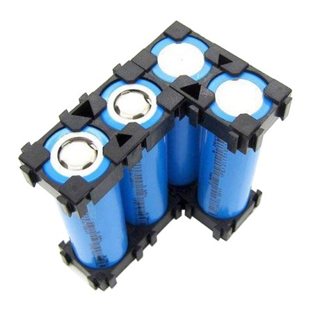Battery holder made of 18650 cells - module for 2 cells