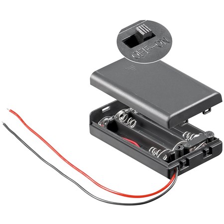 Battery case GOOBAY 48143 3xAAA