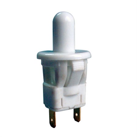 Push-button switch type-3 OFF-(ON) 250V/1A white