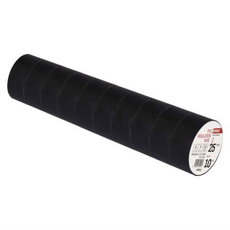 Insulation tape PVC 25/10m  black EMOS