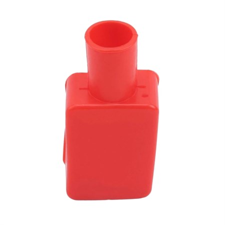 Protective cover for the battery terminal, red, size 55x35x20mm