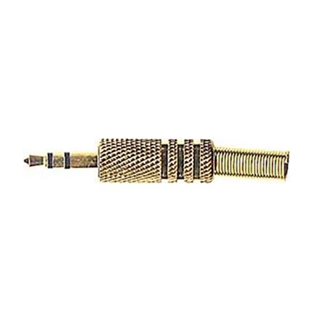 Connector Jack 3.5  stereo metal gold