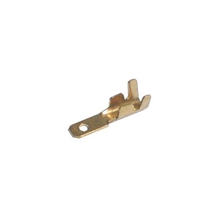 Uninsulated male disconnect 6.3mm  1.0-2.5mm
