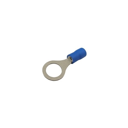 Insulated ring terminal  8.4mm, conductor 1.5-2.5mm  blue