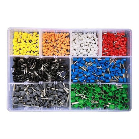 Insulated cord end terminal, conductor set 800pcs