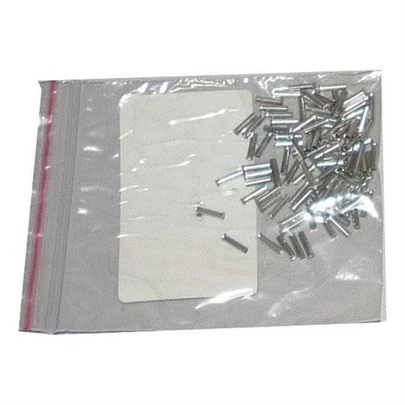 Sleeve for cable 0.75mm2 all metal, 100pcs
