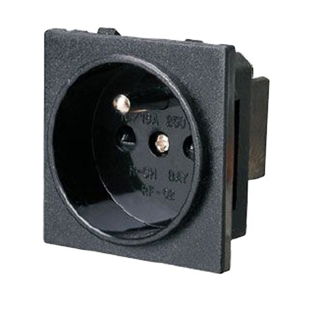 Panel socket 230V/16A HADEX L163
