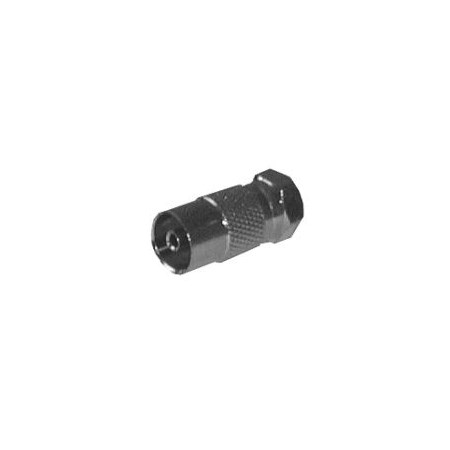 Reduction  F connector / TV plug contact