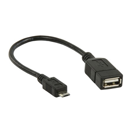 Reduction OTG USB 2.0 A - Micro USB B VALUELINE VLMP60515B0.20