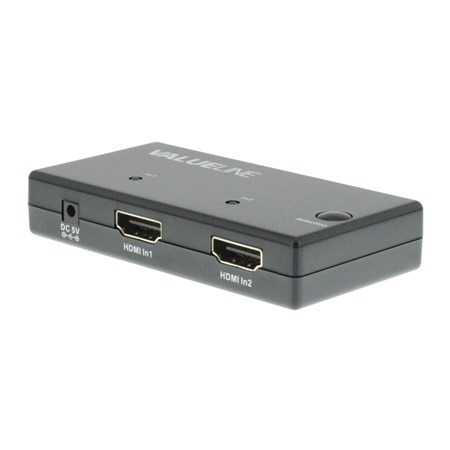Přepínač 2x HDMI - 1x HDMI VALUELINE VLVSW3402