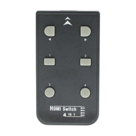 Přepínač 4x HDMI - 1x HDMI KÖNIG KNVSW3414