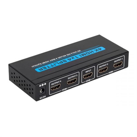 Rozbočovač CABLETECH HDMI splitter  1 - 4 port