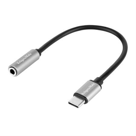 Adapter USB-C na JACK 3,5mm (for listening to music) KRUGER & MATZ Basic